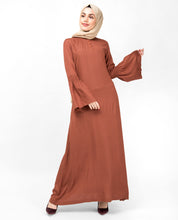 Flared Bell Sleeve Chutney Abaya