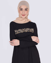 Black Elegance Embroidered Abaya