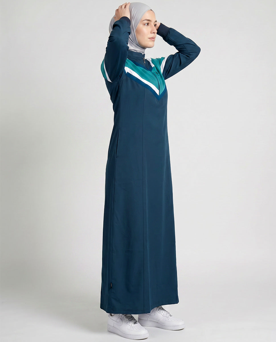 Navy Fusion Jilbab