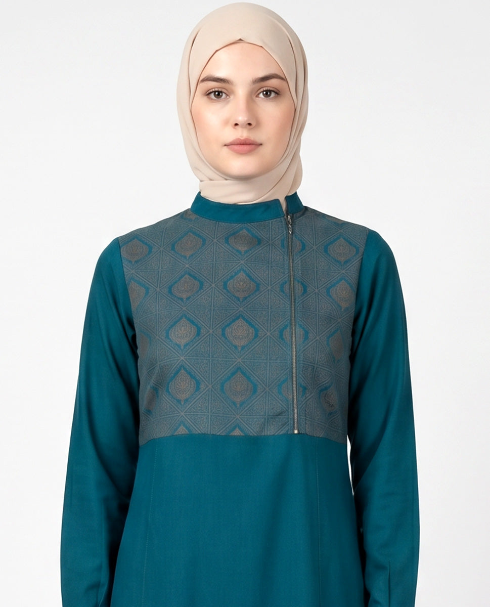 Arabesque Muse Cross Zip Jilbab