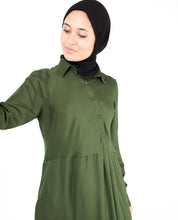 Oriental Green Abaya