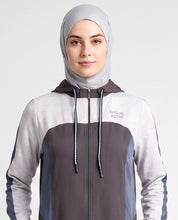Skyline Contrast Detachable Hood Jilbab