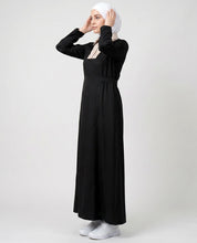Modern Muse Box Pleat Jilbab - Black