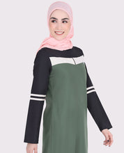 Fern Green Round Neck Jilbab