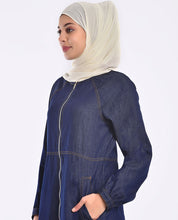 Fine Denim Smart Look Jilbab