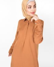 Sudan Brown Shirt Midi