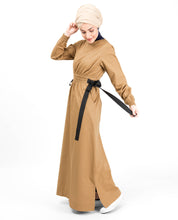 Shirring Elastic Belt Abaya