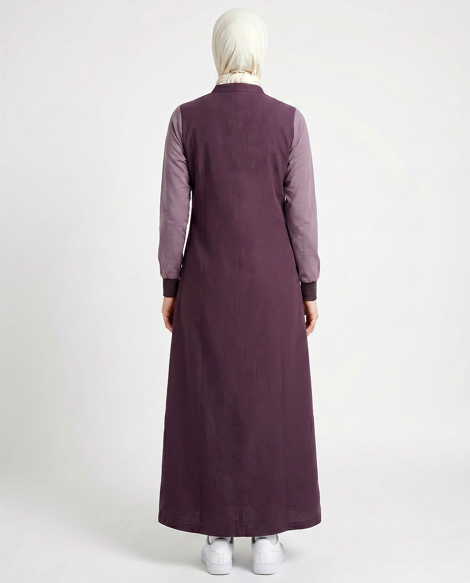 Urban Essentials Geometric Print Abaya