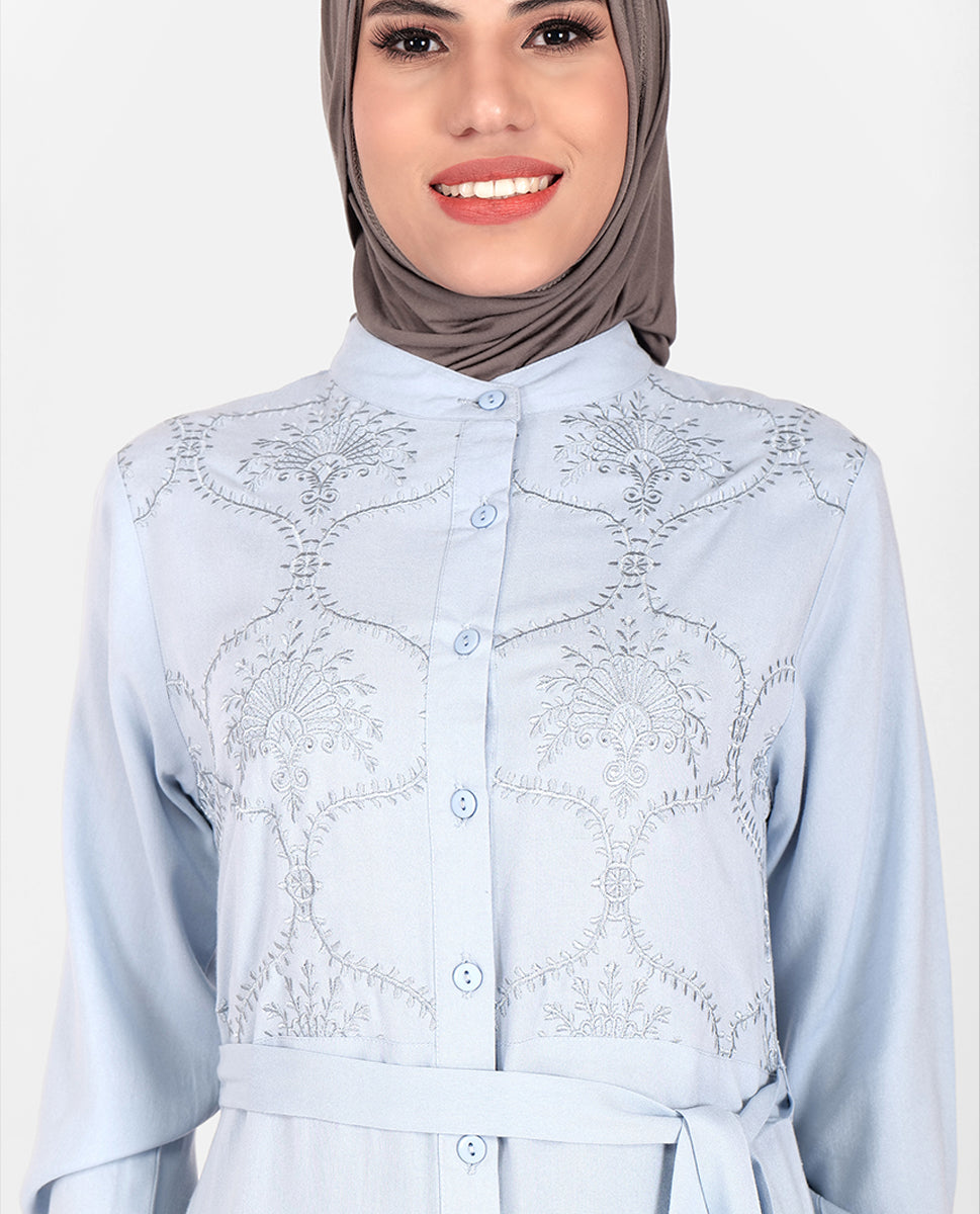 Ocean Mist Rayon Abaya