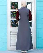 Burgundy Shadow Winter Jilbab