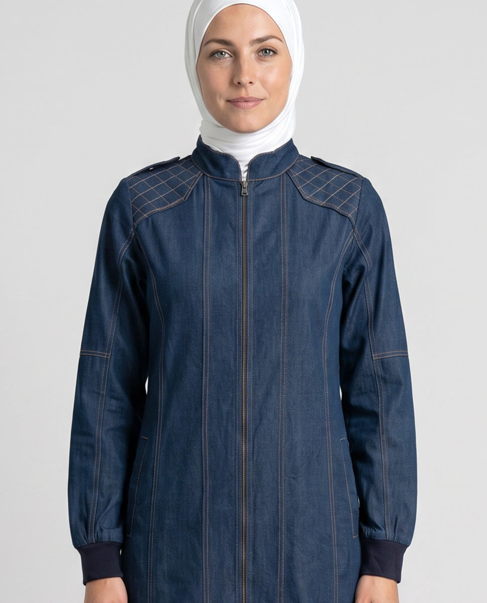 Denim Muse Urban Look Jilbab