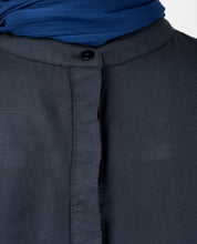 Navy Smart Midi Dress