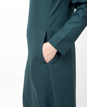 Deep Teal Sporty Abaya