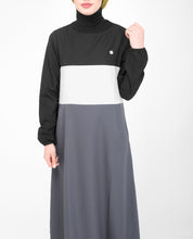 Classic Colour Block Jilbab