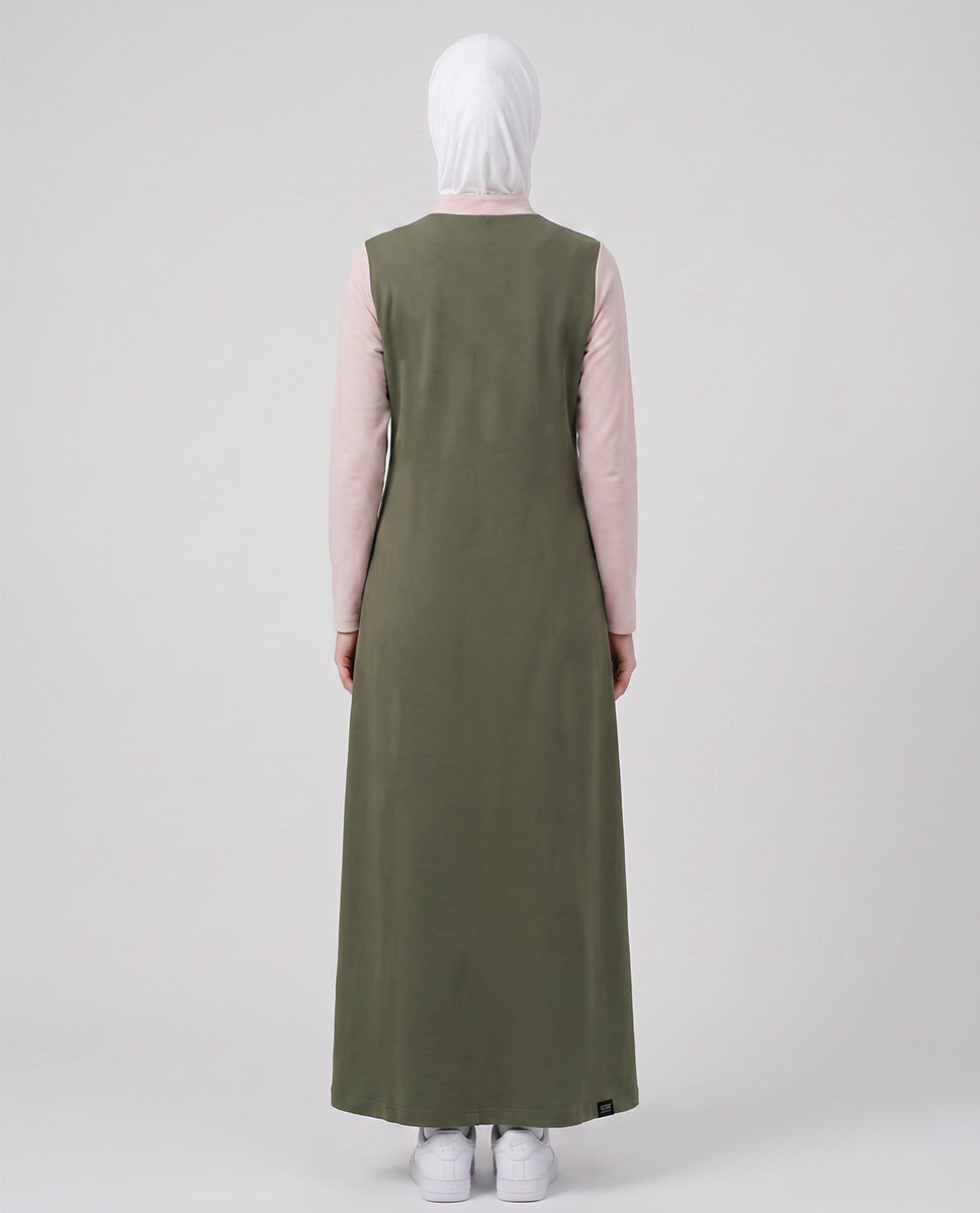 Olive And Blush Urban Jilbab