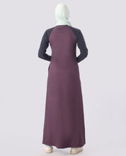 Mulberry love Full Front Open Jilbab