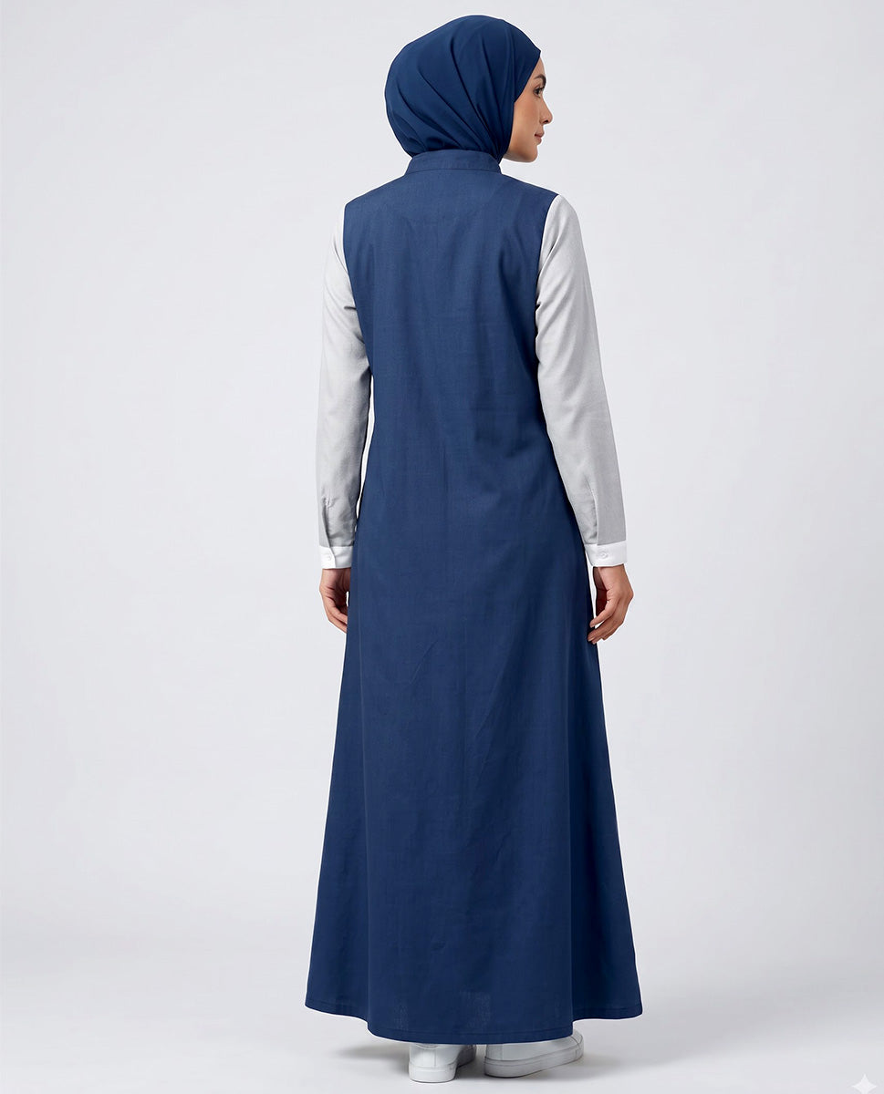 Navy Slate Urban Jilbab