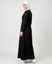 Modern Muse Box Pleat Jilbab - Black