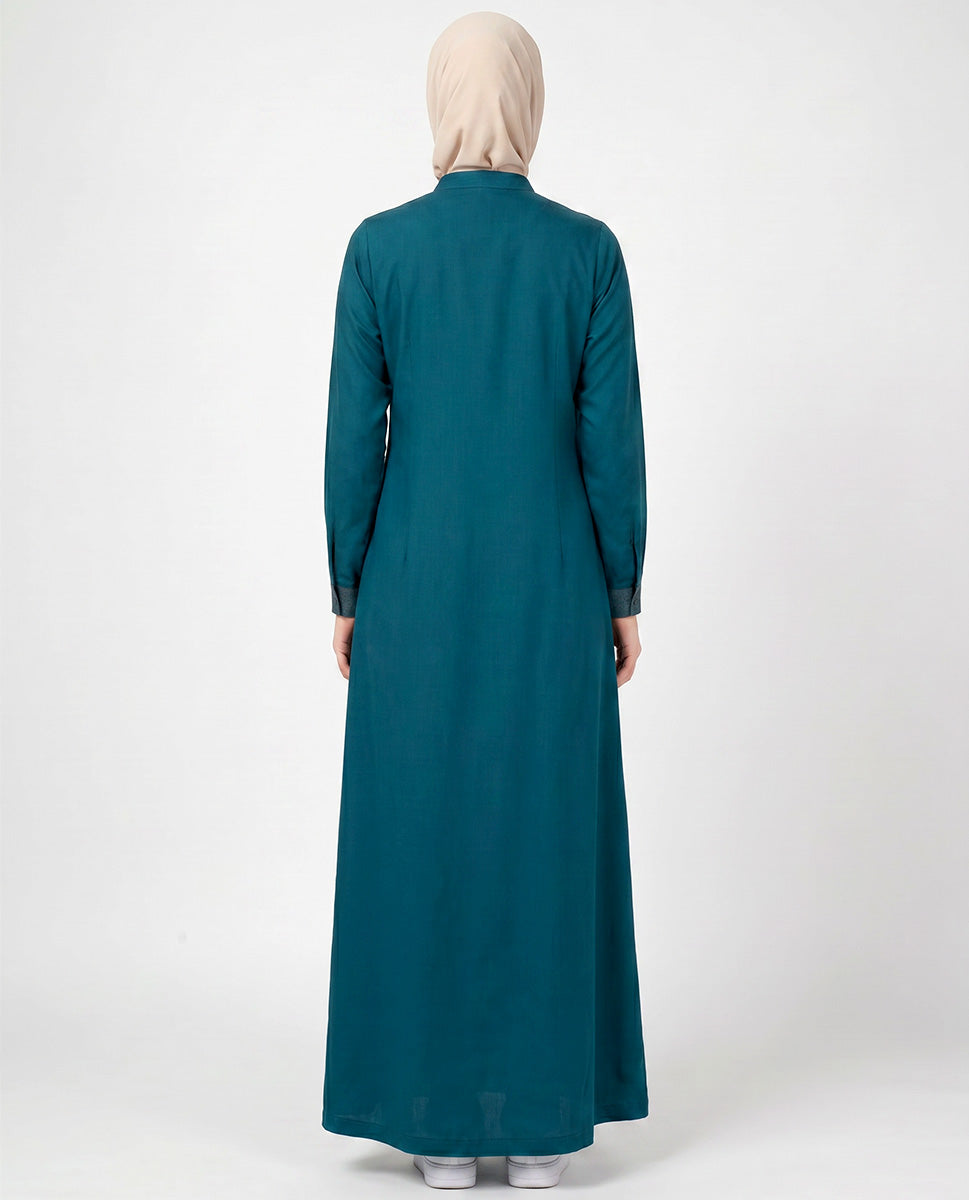 Arabesque Muse Cross Zip Jilbab