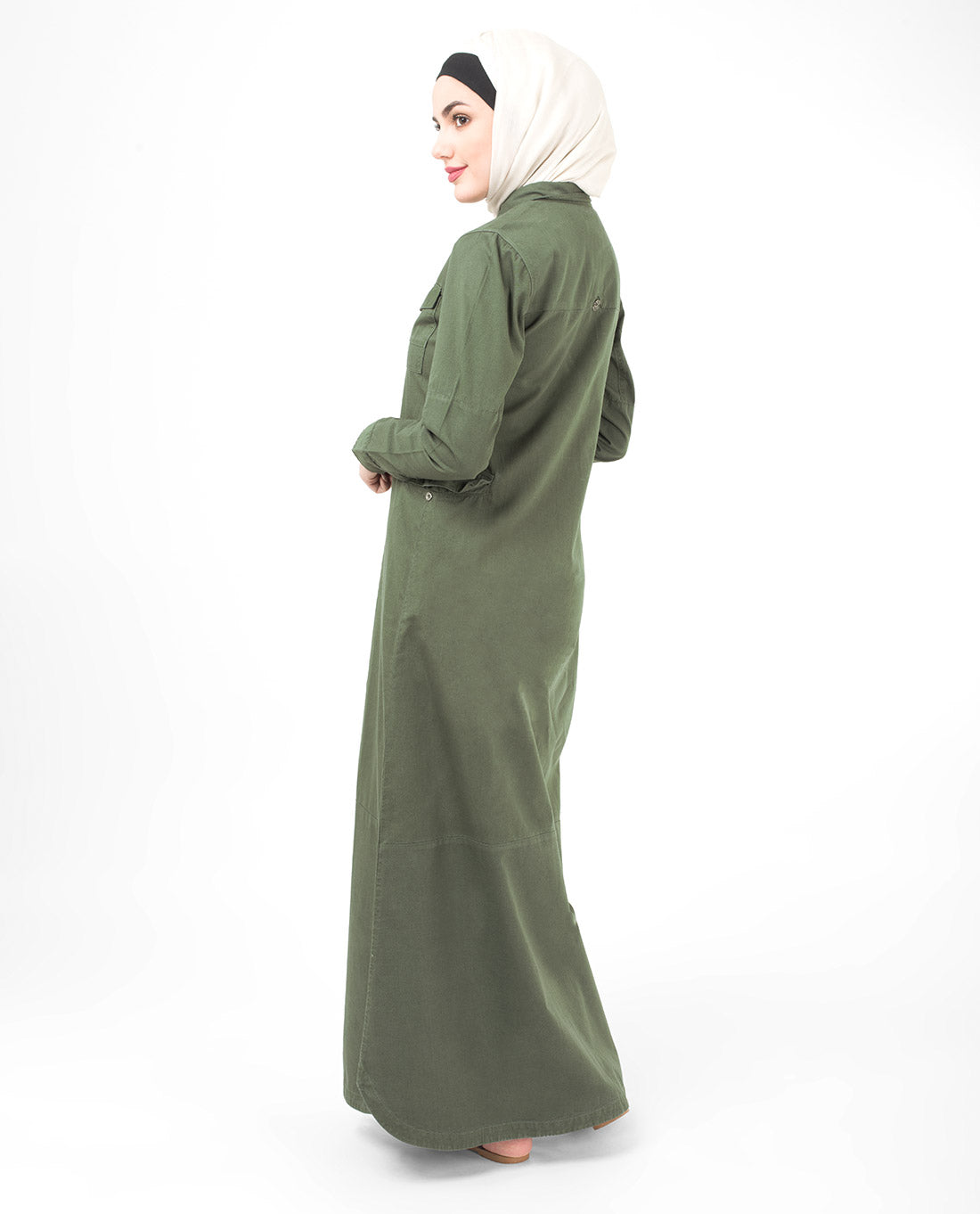 Olive Spring Jilbab