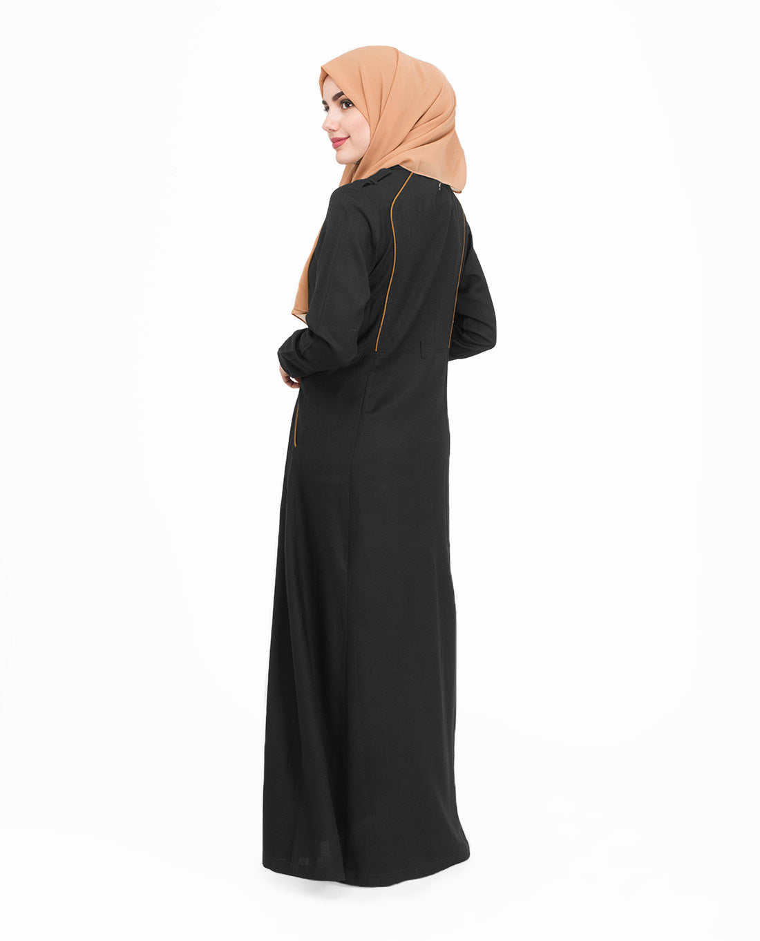 Urban Black Flared Jilbab