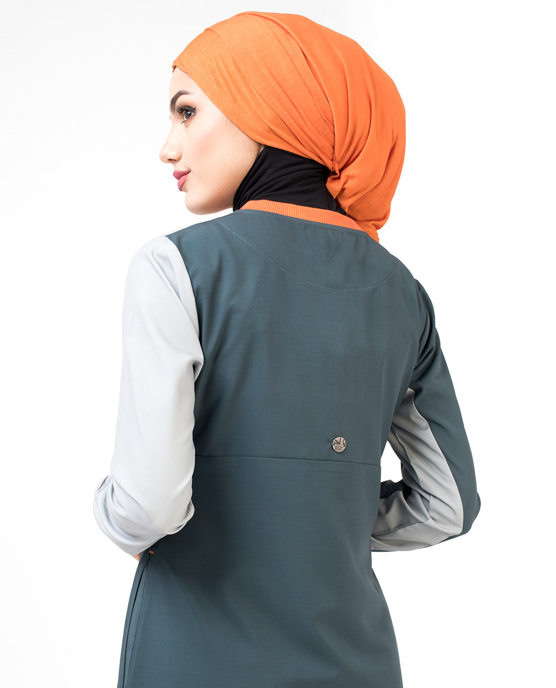 Dark Grey 01 Active Jilbab- 1WJBSRRZ0267B