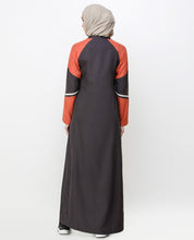 Shale Grey Angular Cut Jilbab