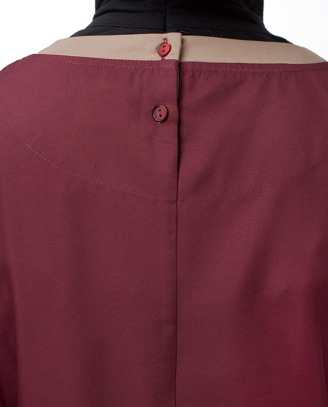 Maroon Casual Route Abaya