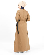 Shirring Elastic Belt Abaya