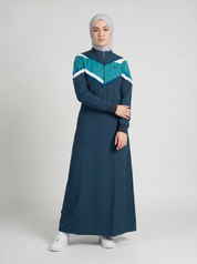 Navy Fusion Jilbab