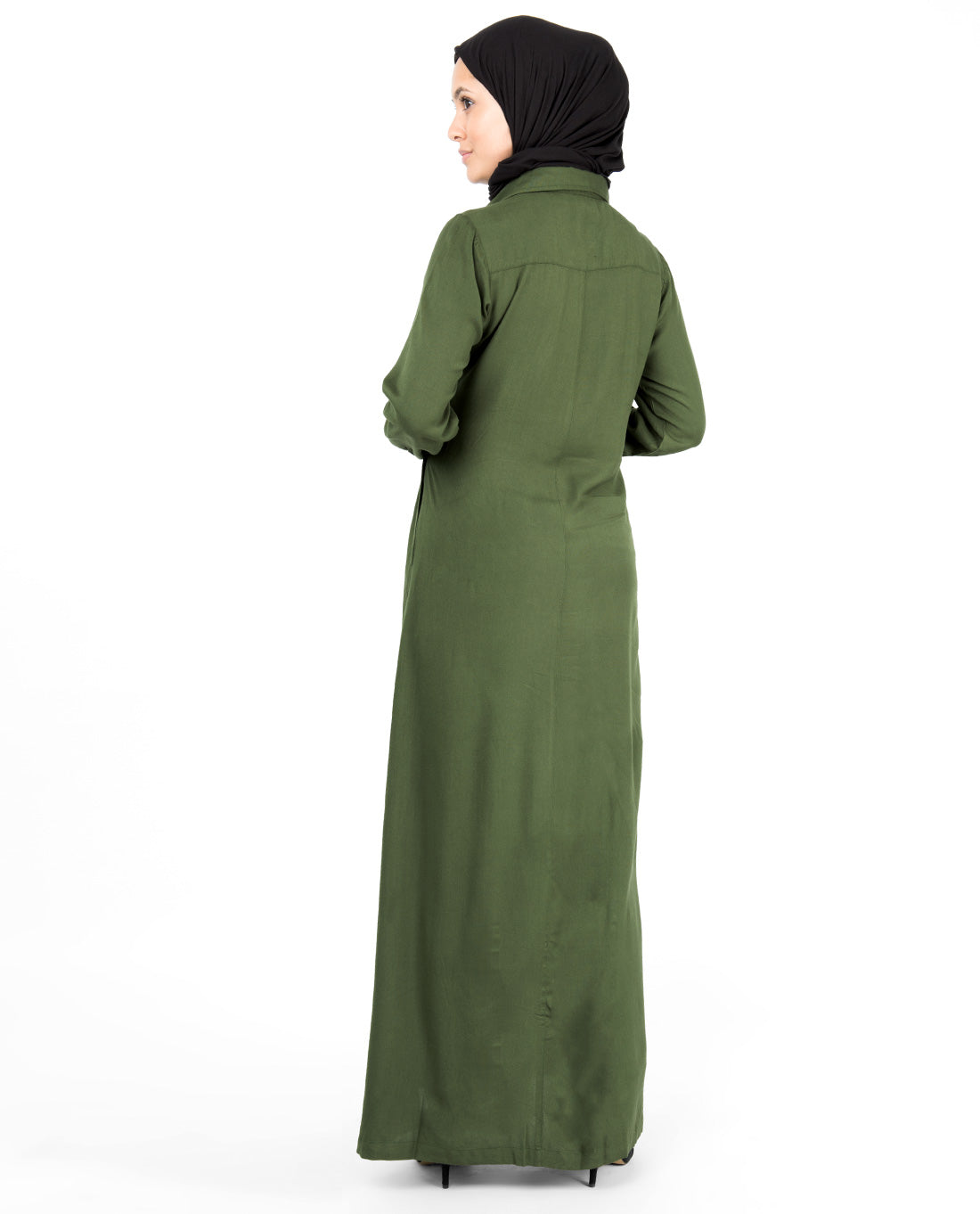 Oriental Green Abaya