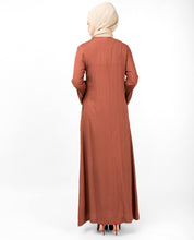 Flared Bell Sleeve Chutney Abaya