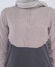 Calm Contrast Smart Look Jilbab
