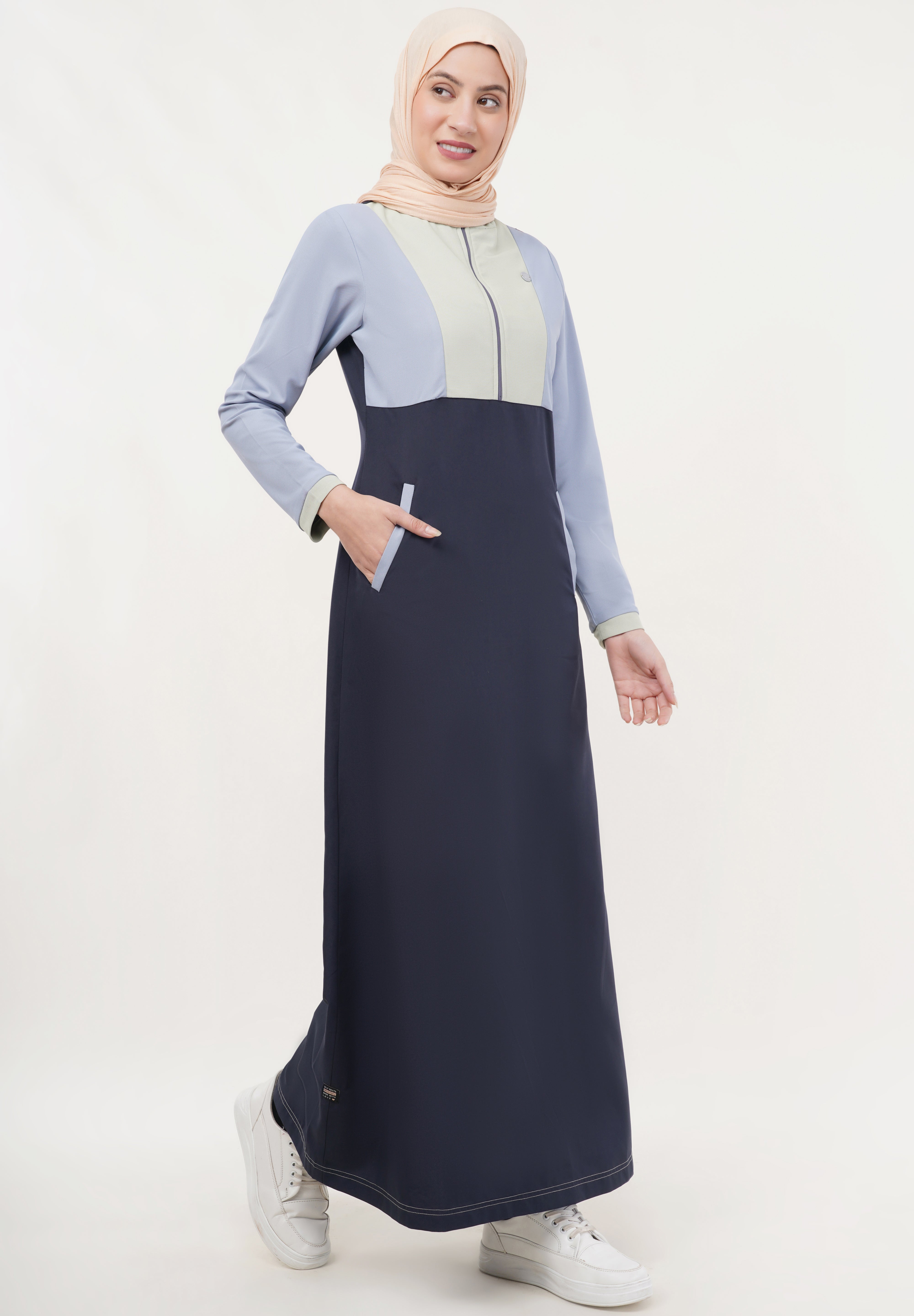Skyline Contrast Urban Edge Jilbab