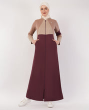 Crimson Breeze  Smart Collar Jilbab