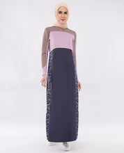 Mauve Story Color Contrast Jilbab