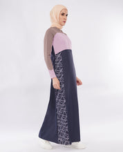 Mauve Story Color Contrast Jilbab