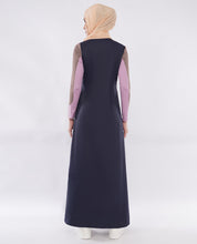 Mauve Story Color Contrast Jilbab