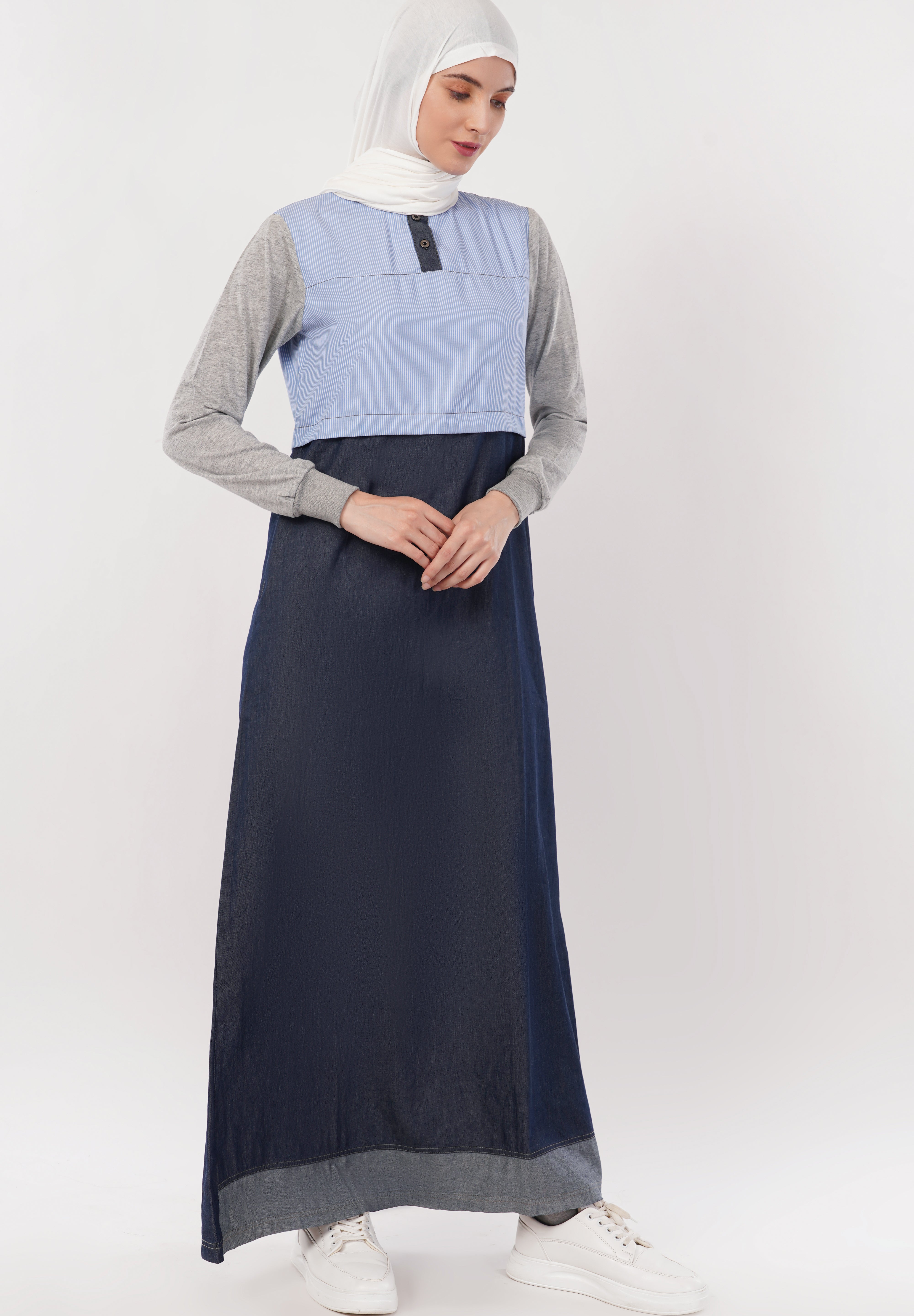 Urban Contrast Relaxed Fit Jilbab