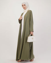 Lush Forest Full-Length A-Cut Abaya