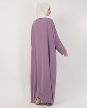 Lush Mauve Full-Length A-Cut Abaya