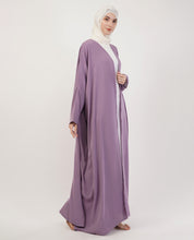 Lush Mauve Full-Length A-Cut Abaya