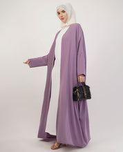 Lush Mauve Full-Length A-Cut Abaya