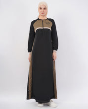 Black & Olive Smart Pick Jilbab
