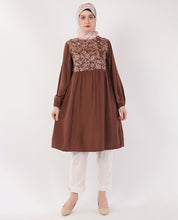 Choco Mud Embroidered Top