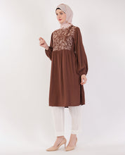 Choco Mud Embroidered Top