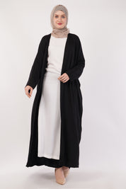 Dark Olive Full-Length A-Cut Abaya