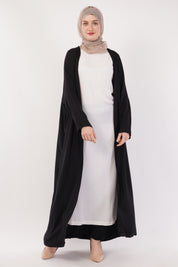 Dark Olive Full-Length A-Cut Abaya