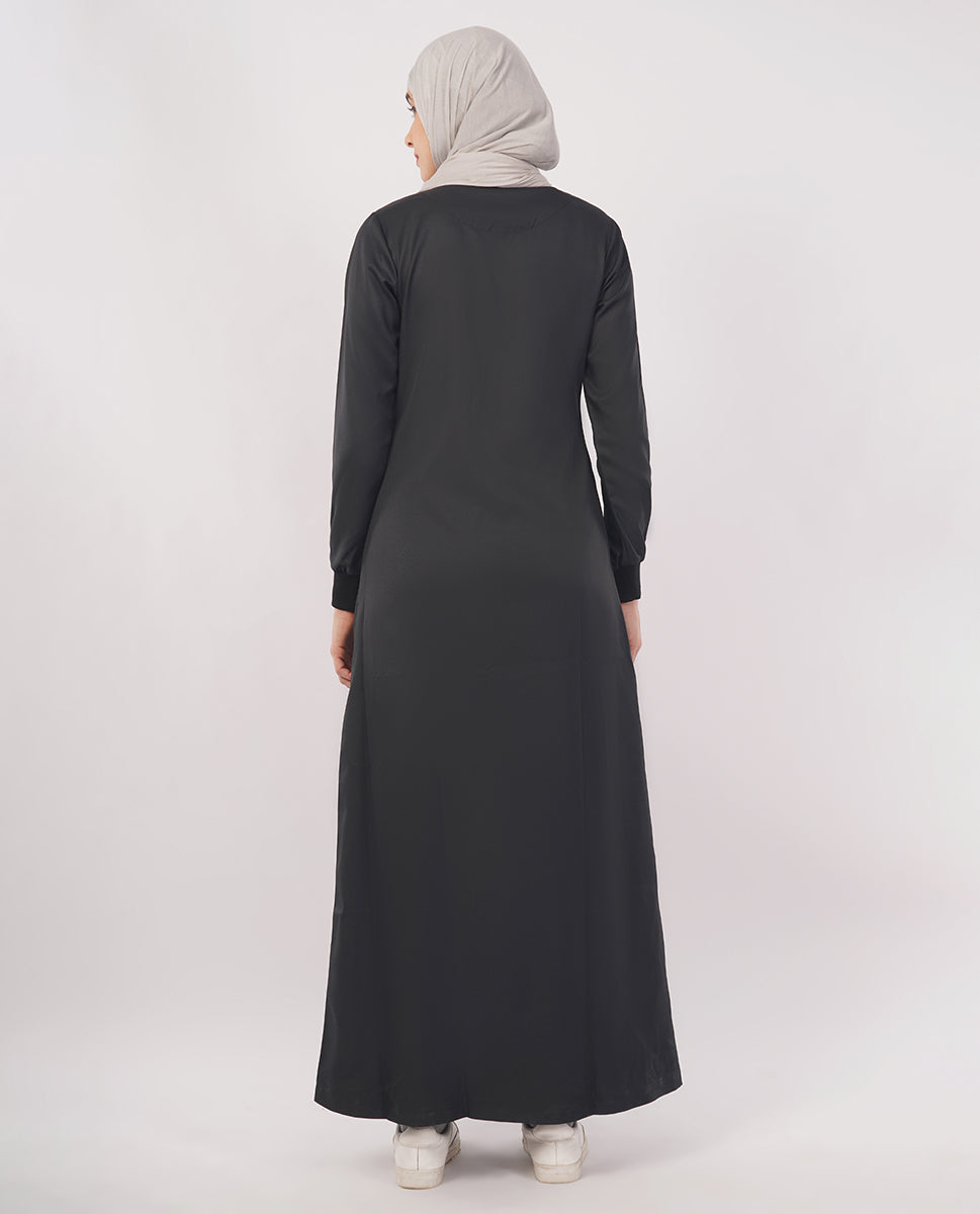Urban Edge Midnight Black Jilbab