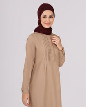 Khaki Love Pleated Top